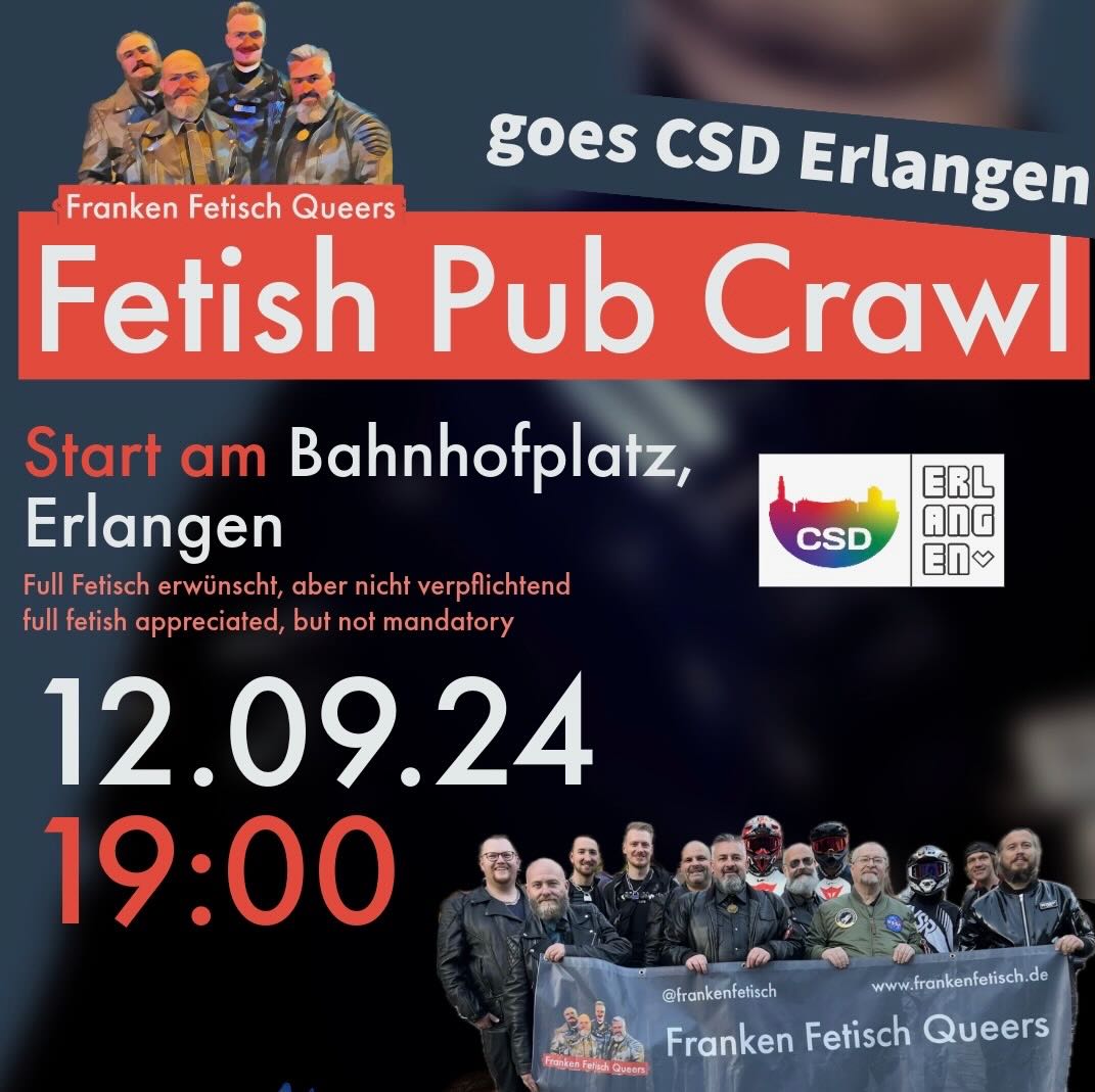 12. September 2025, Erlangen - CSD-Erlangen - 19:00 Uhr